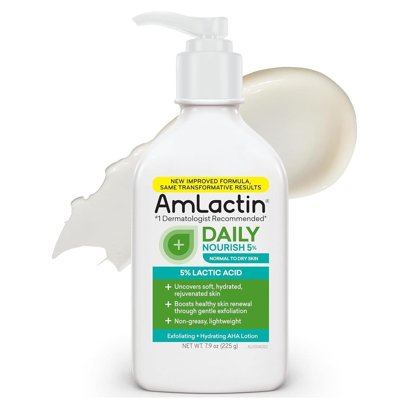 Loción Corporal AmLactin 5% Ácido Láctico 221.8 g Hidratante