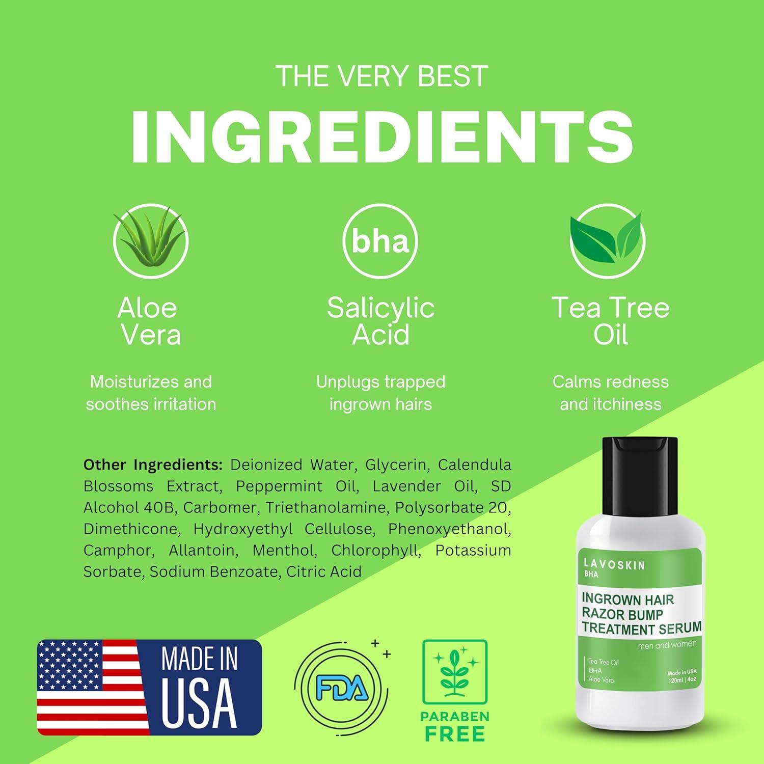 Gel de Árbol de Té LAVO con Ácido Salicílico 230g - Alivio Vellos Encarnados