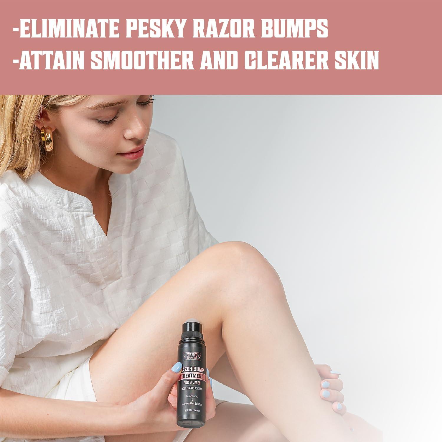 Suero para Vello Encarnado Viking Revolution 100 ml - Tratamiento Bumps Afeitado Mujeres