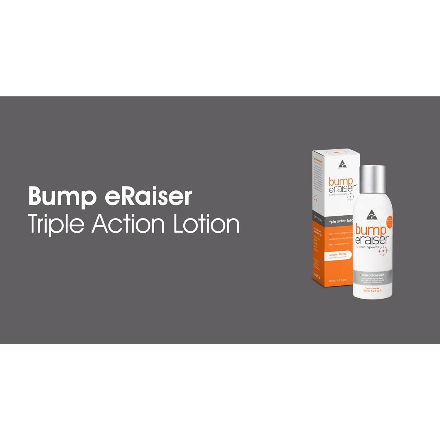 Loción Calmante Bump eRaiser 125g para Vellos Encarnados