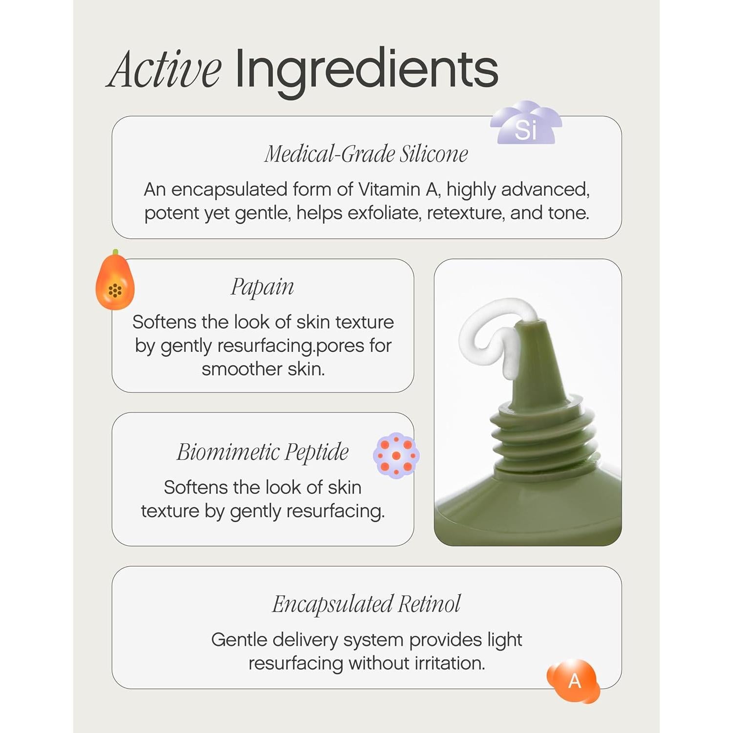 Relleno Activo para Cicatrices Topicals 28.35 g - Retinol y Ácido Salicílico