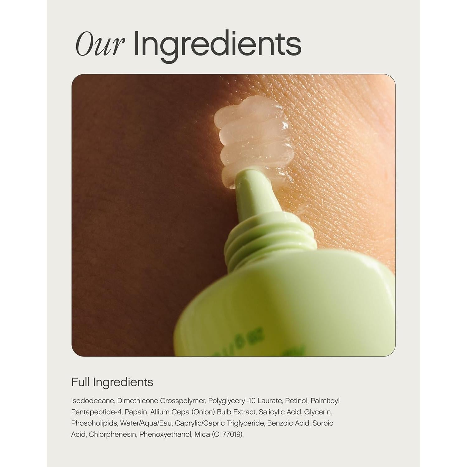 Relleno Activo para Cicatrices Topicals 28.35 g - Retinol y Ácido Salicílico