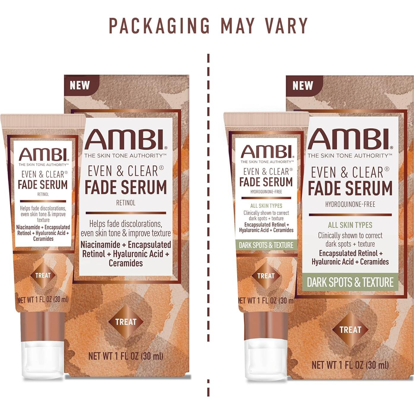 Suero Corrector de Manchas Oscuras Ambi Even & Clear 29.57 ml