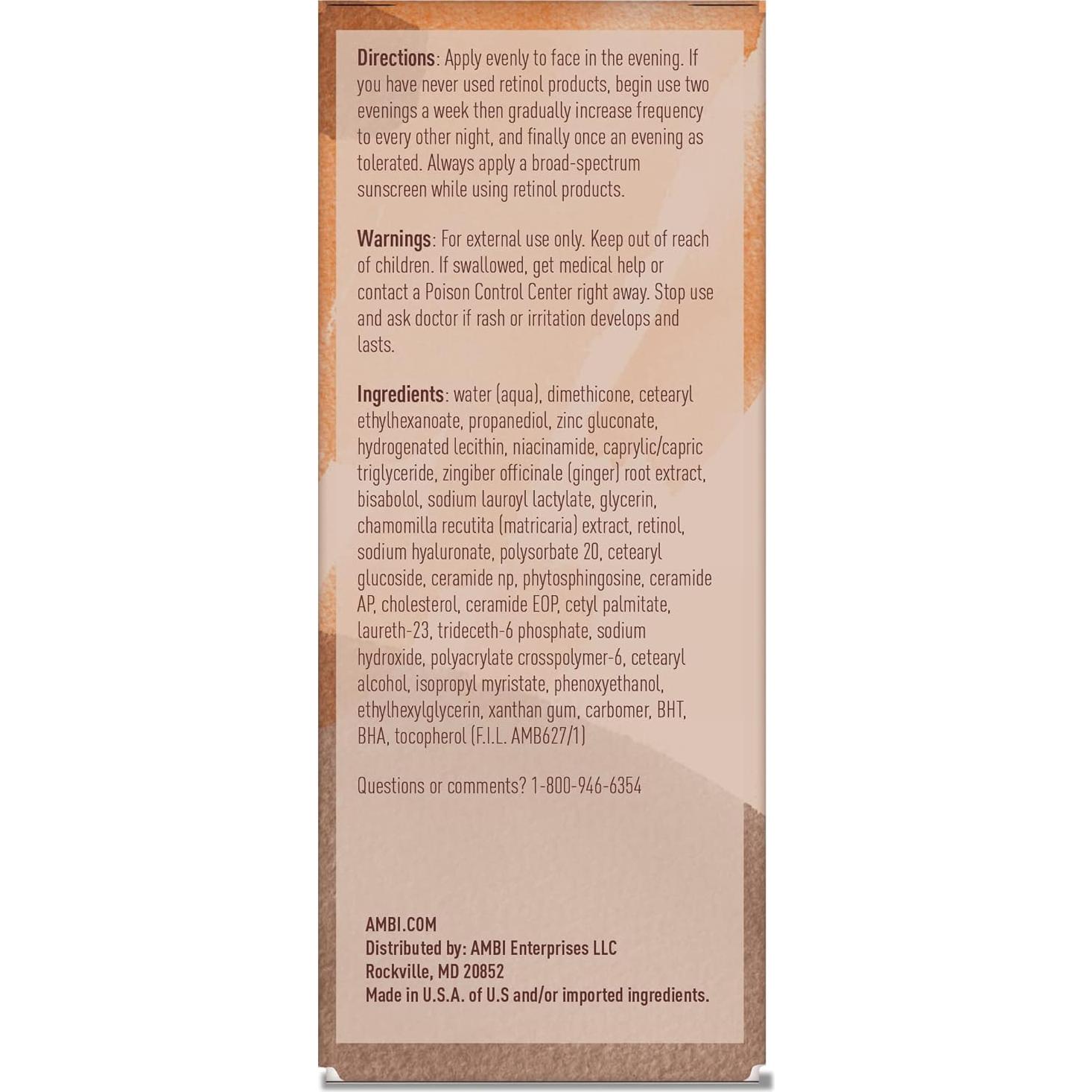 Suero Corrector de Manchas Oscuras Ambi Even & Clear 29.57 ml