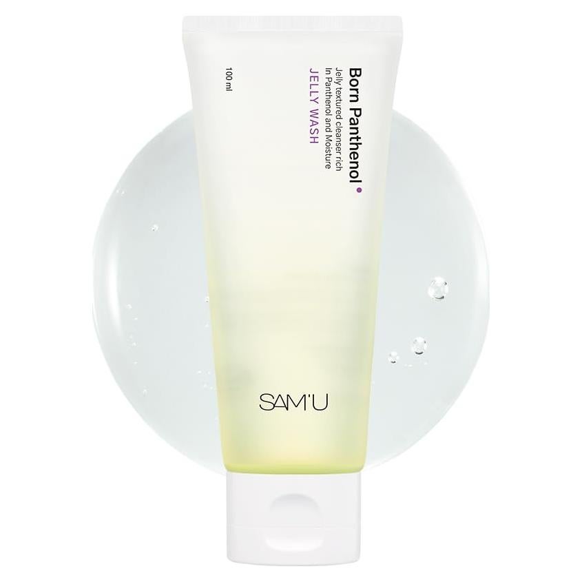 Jabón de Gel Hidratante SAM'U Born 100ml - Limpiador Facial Coreano