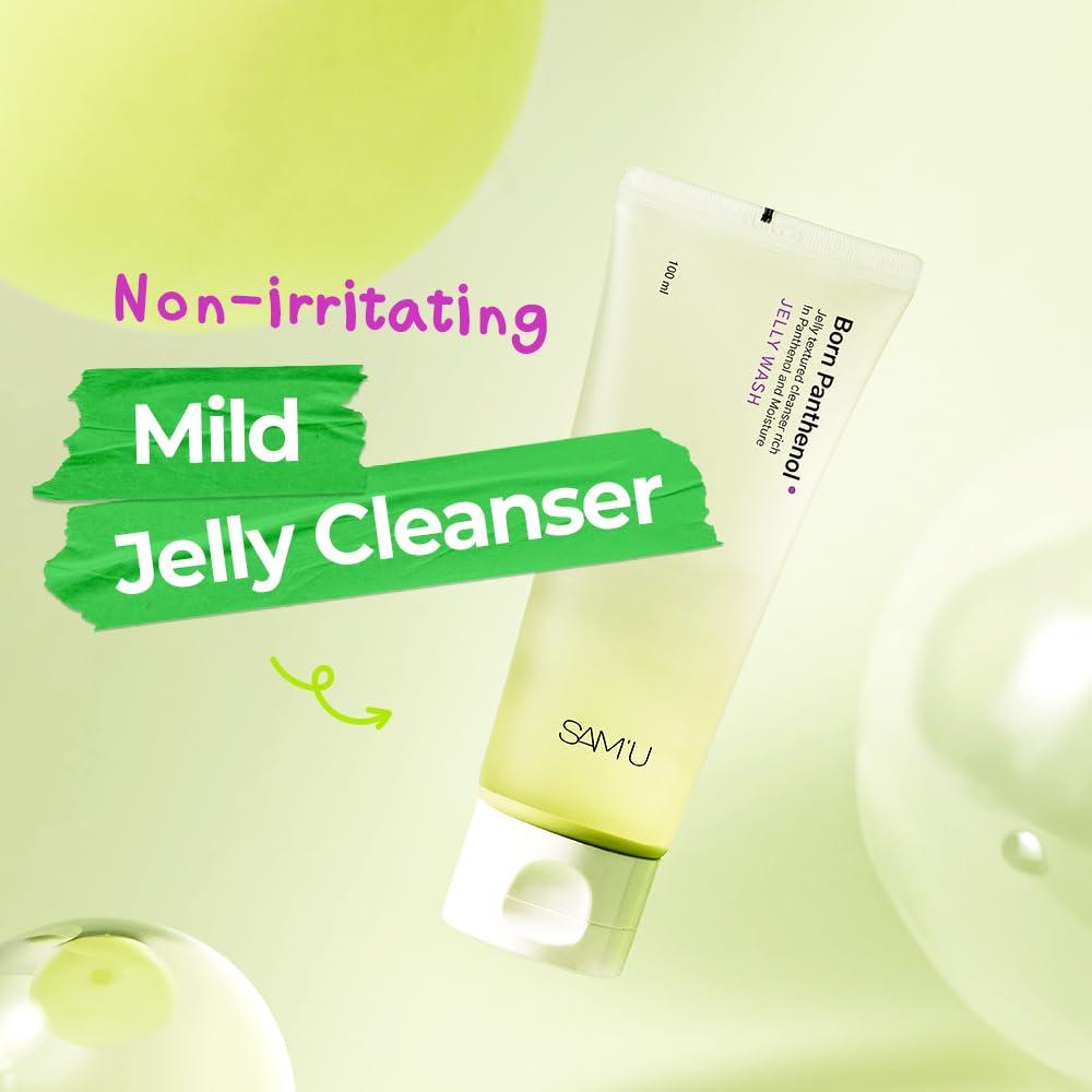 Jabón de Gel Hidratante SAM'U Born 100ml - Limpiador Facial Coreano