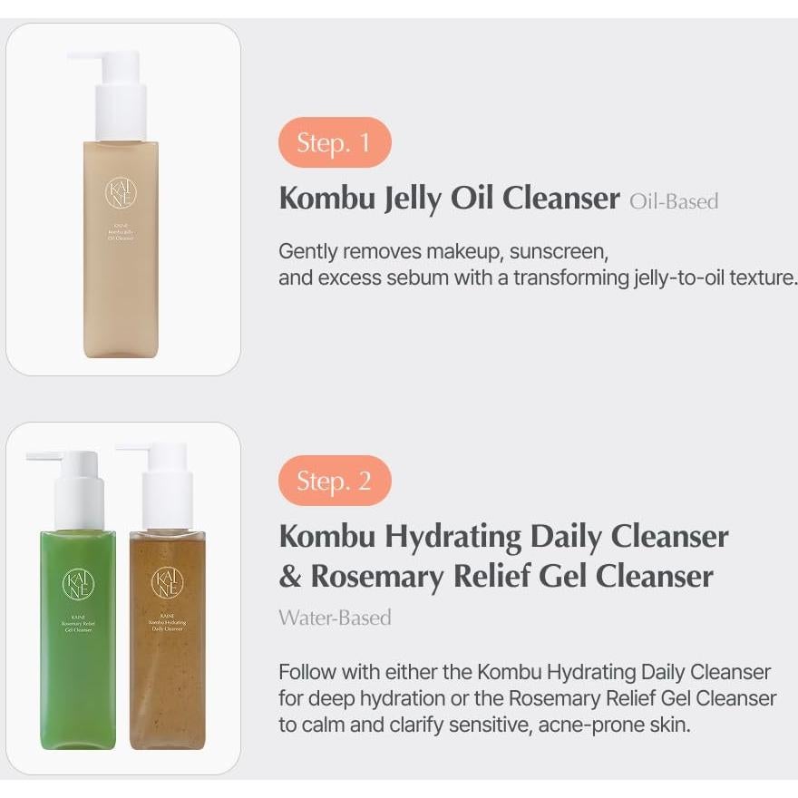 Gel Limpiador de Aceite KAINE 145ml | Suave y Vegano