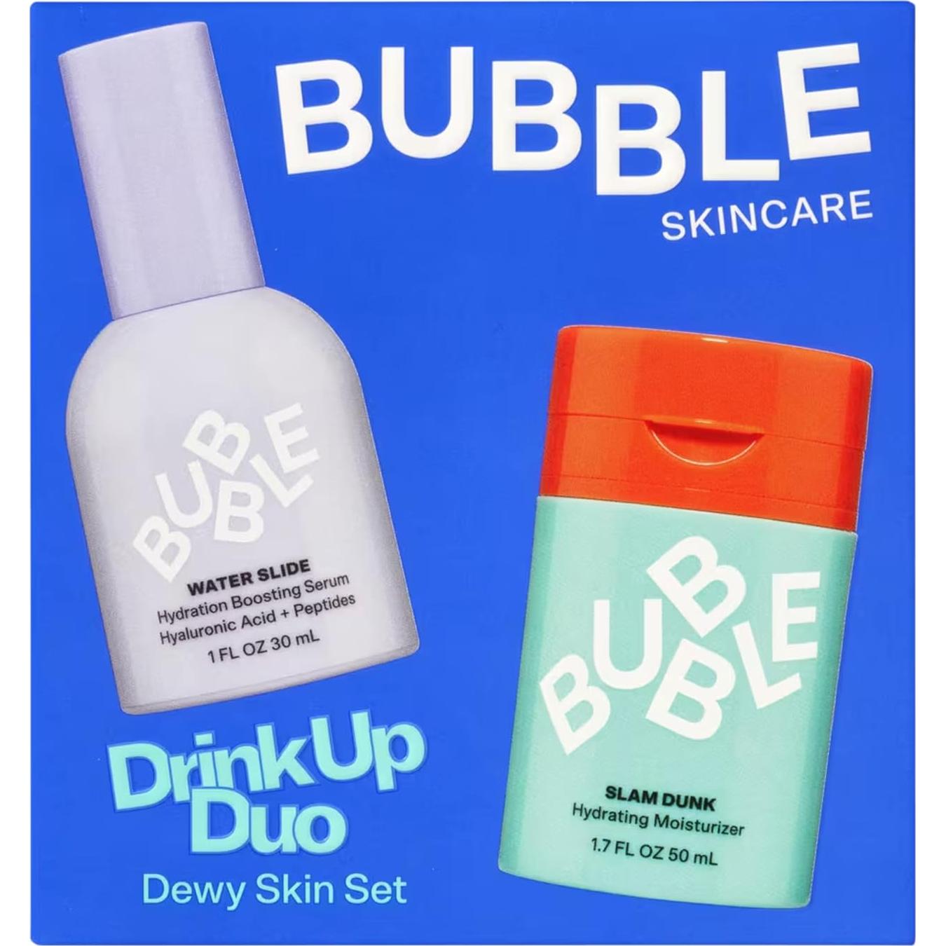 Conjunto de Cuidado de la Piel Bubble Skincare Drink Up Duo