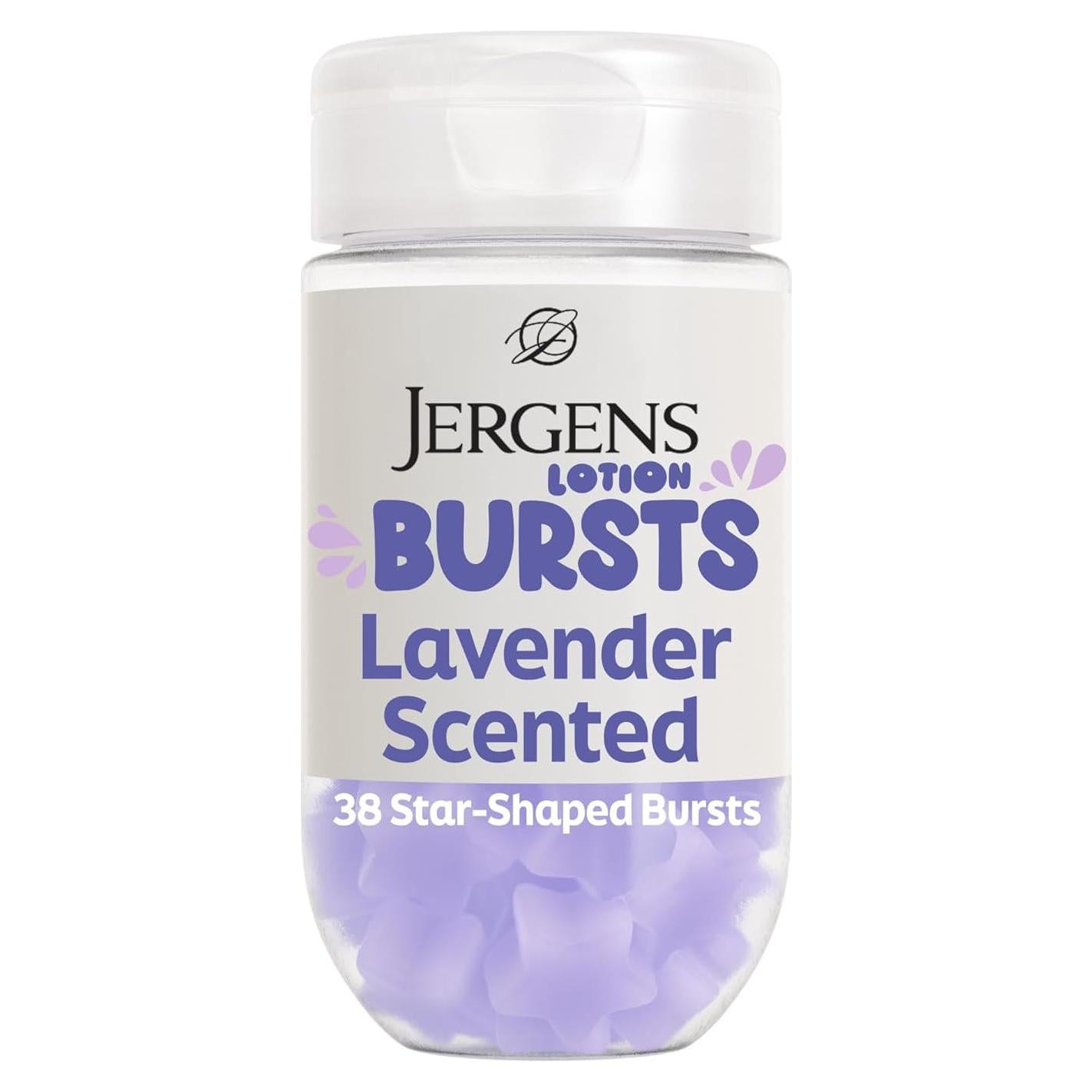 Jergens Estallidos de Loción Hidratante Lavanda 38 Unidades