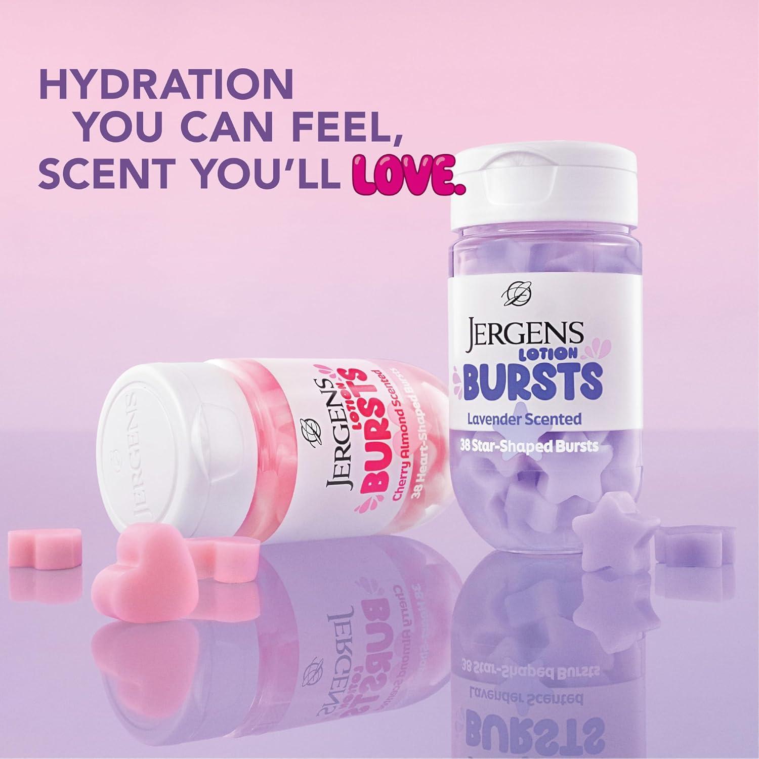 Jergens Estallidos de Loción Hidratante Lavanda 38 Unidades