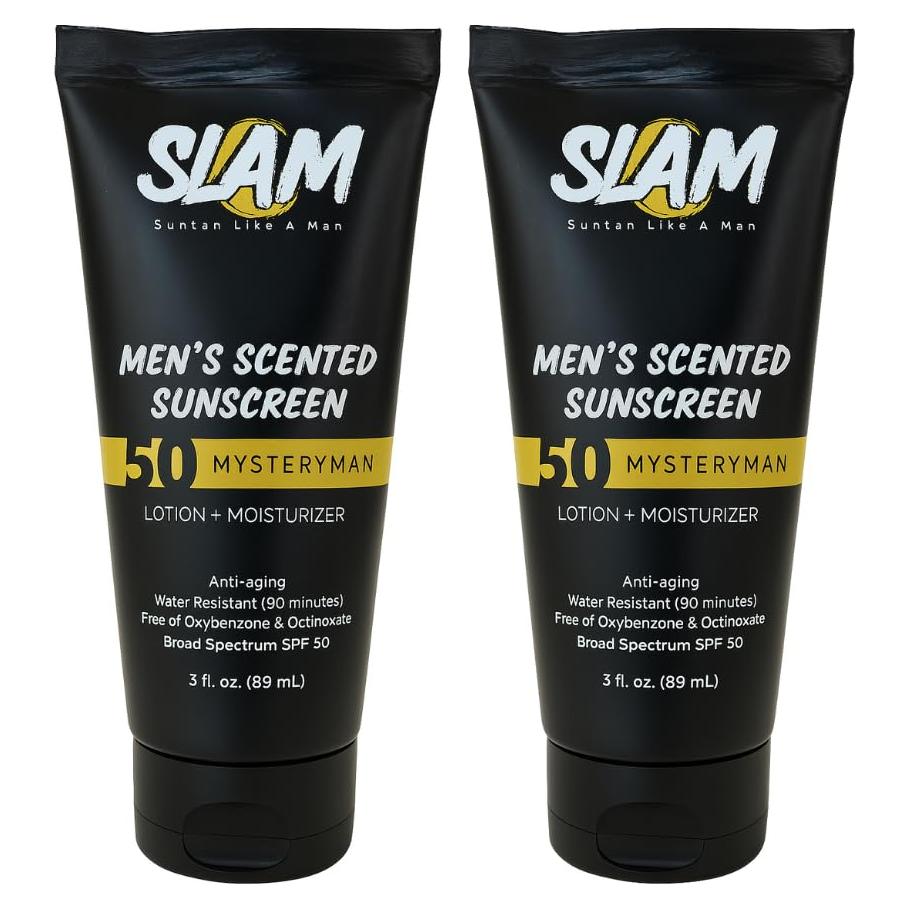 Protector Solar SLAM MysteryMan SPF 50 Hidratante 88.7 ml