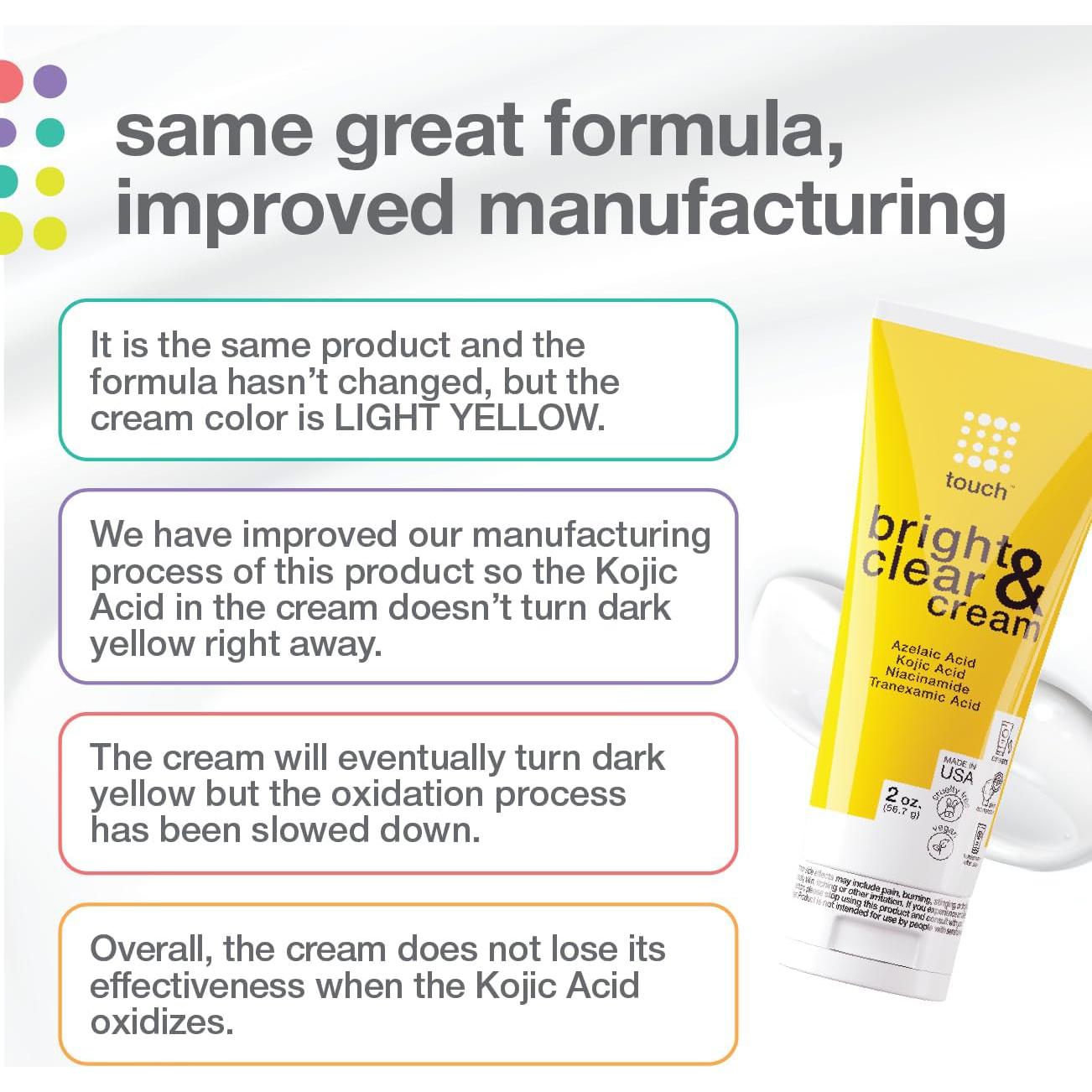 Crema Facial Iluminadora Touch con Niacinamida 56.7 g