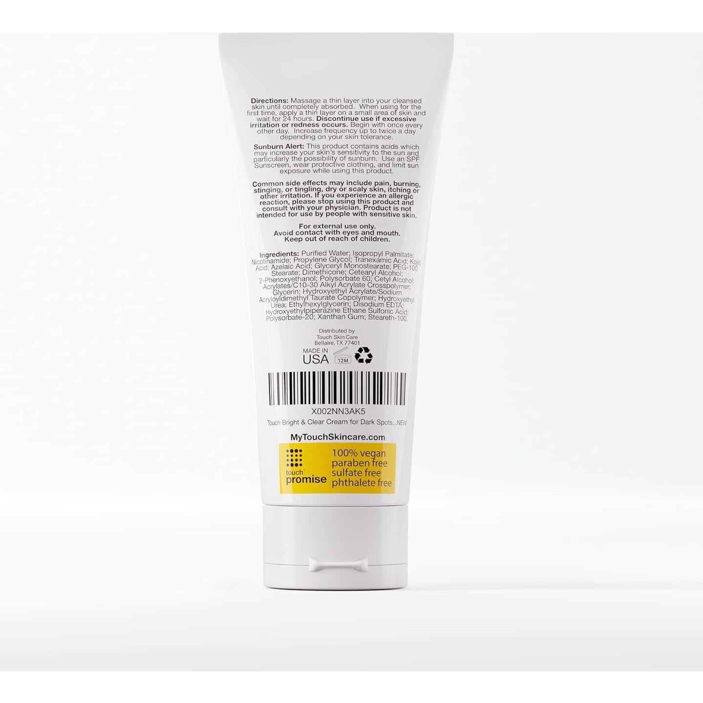 Crema Facial Iluminadora Touch con Niacinamida 56.7 g