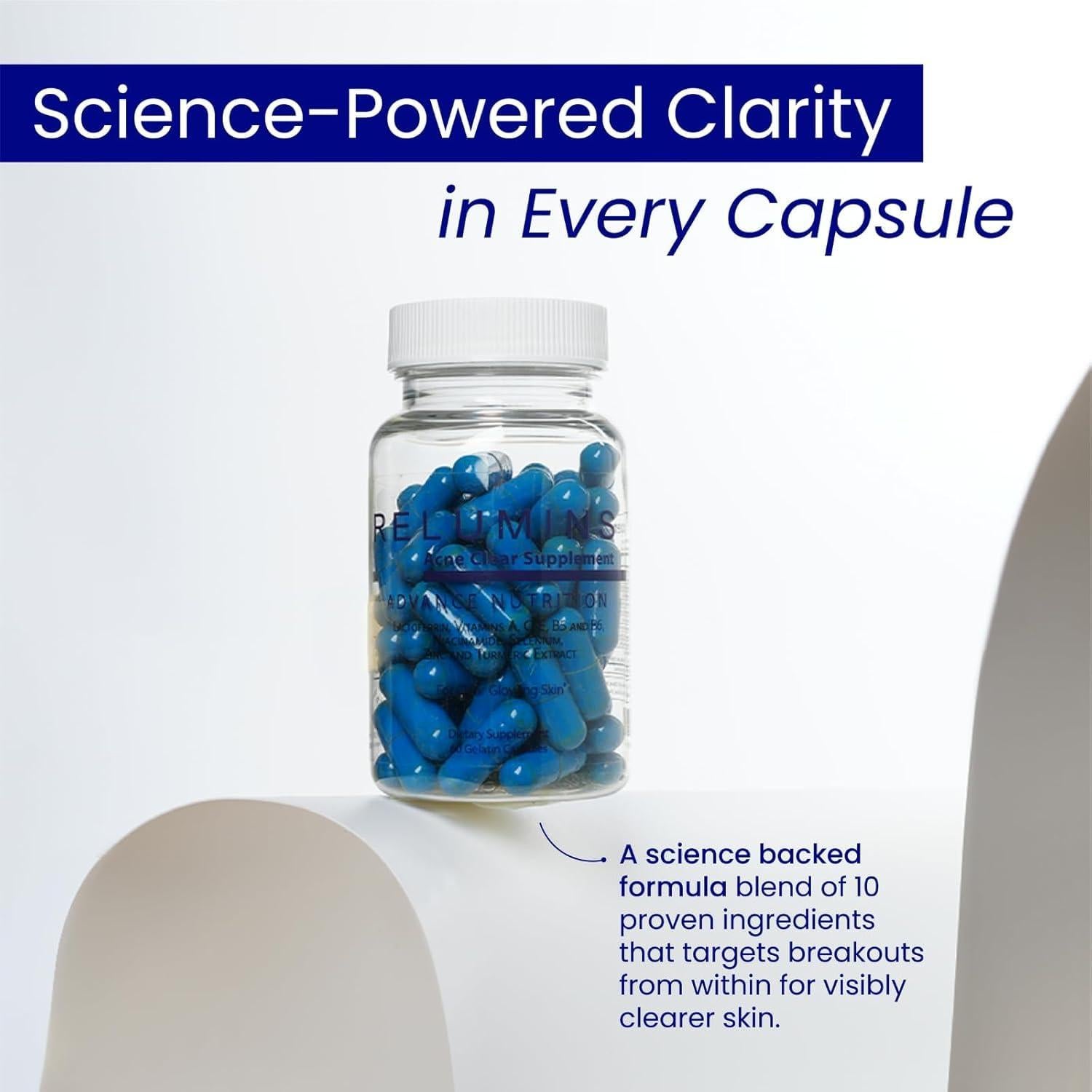 Kit de Cuidado de Piel Relumins Clear 6 Piezas - Control Imperfecciones