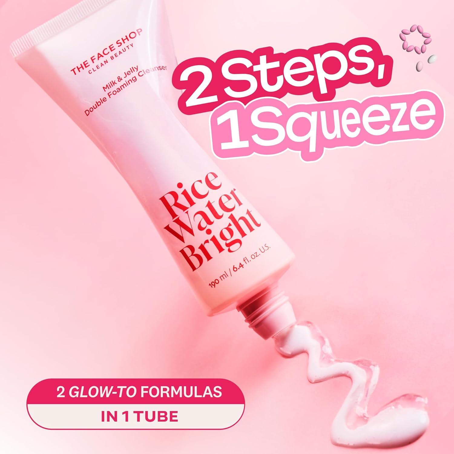 Limpiador Facial Espumoso The Face Shop 190 ml - Hidratante