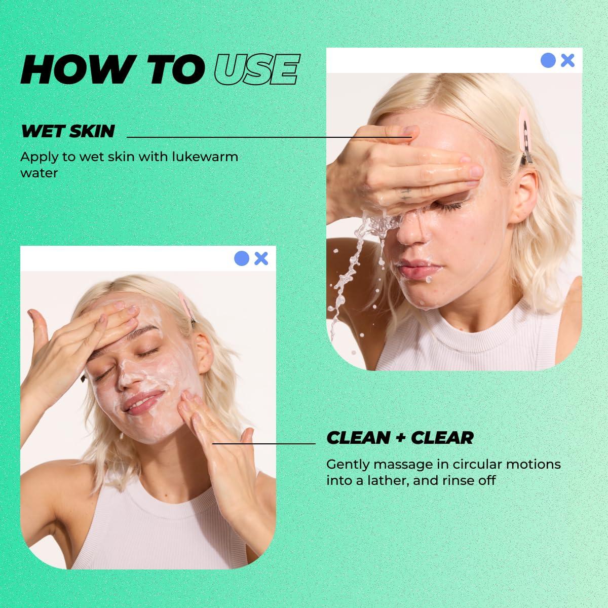 Set de Doble Limpieza Vitamasques - Gel Espumoso y Aceite a Leche