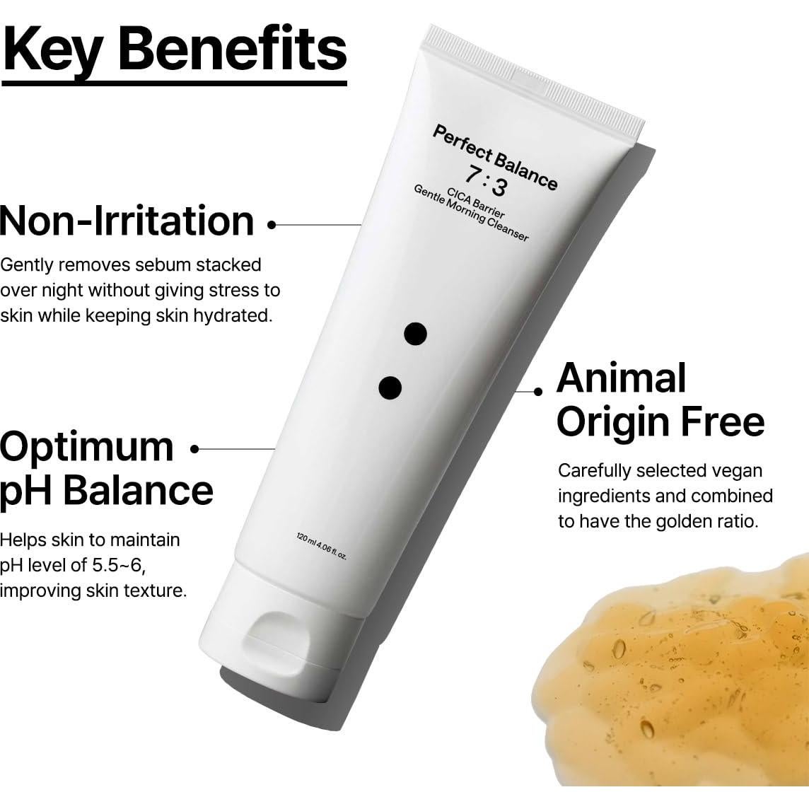 Limpiador Suave Facial B:Lab CICA 120 ml pH 5.5 Sin Fragancia