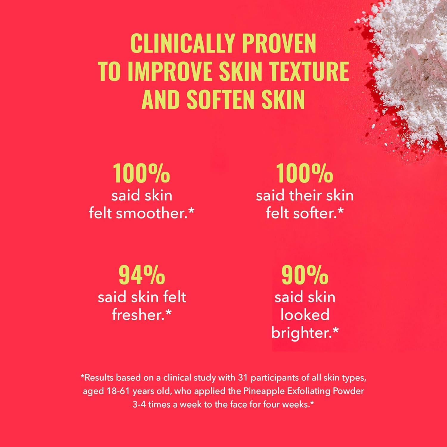 Polvo Exfoliante Facial Good Molecules Piña 60g - Suave y Natural