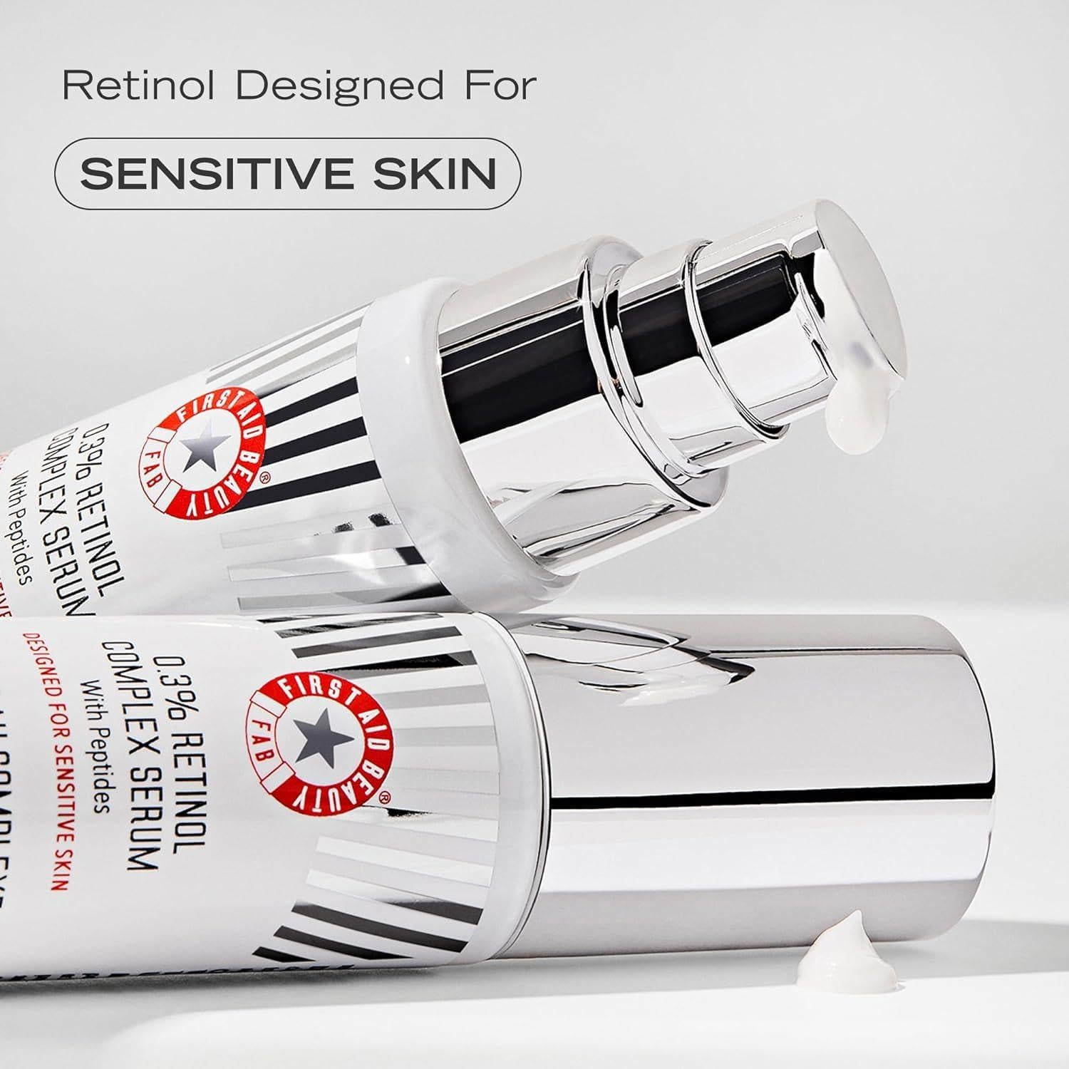 Suero Retinol 0.3% First Aid Beauty 28.35 ml Piel Sensible