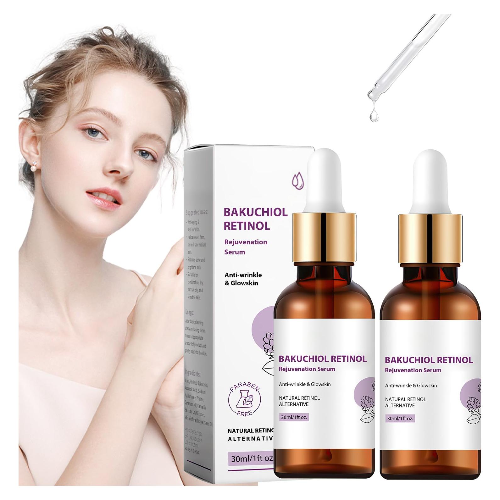 Suero Facial Bakuchiol Retinol Iaolose 100g - Antiarrugas