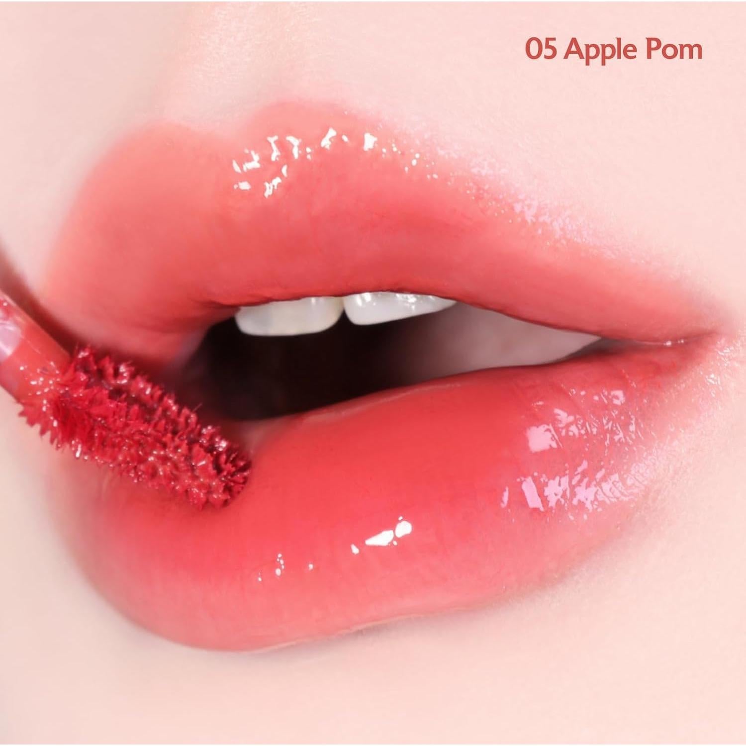 Tinte Labial Coreano MILKTOUCH Jelly Fit 4.14 ml 05 Manzana Pom