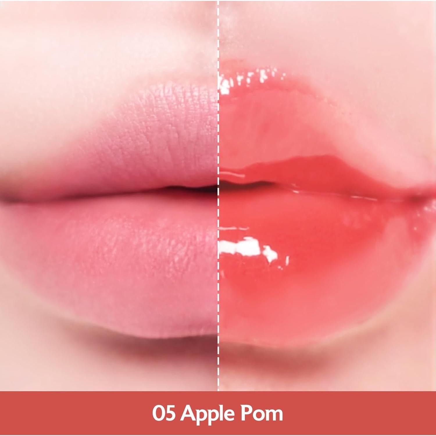 Tinte Labial Coreano MILKTOUCH Jelly Fit 4.14 ml 05 Manzana Pom
