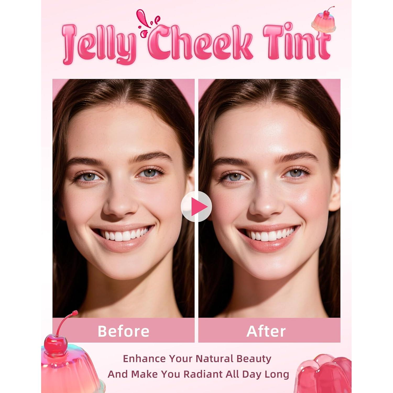 Tinte Jelly KIMUSE para Mejillas y Labios 10.7g - Gardenia Nude