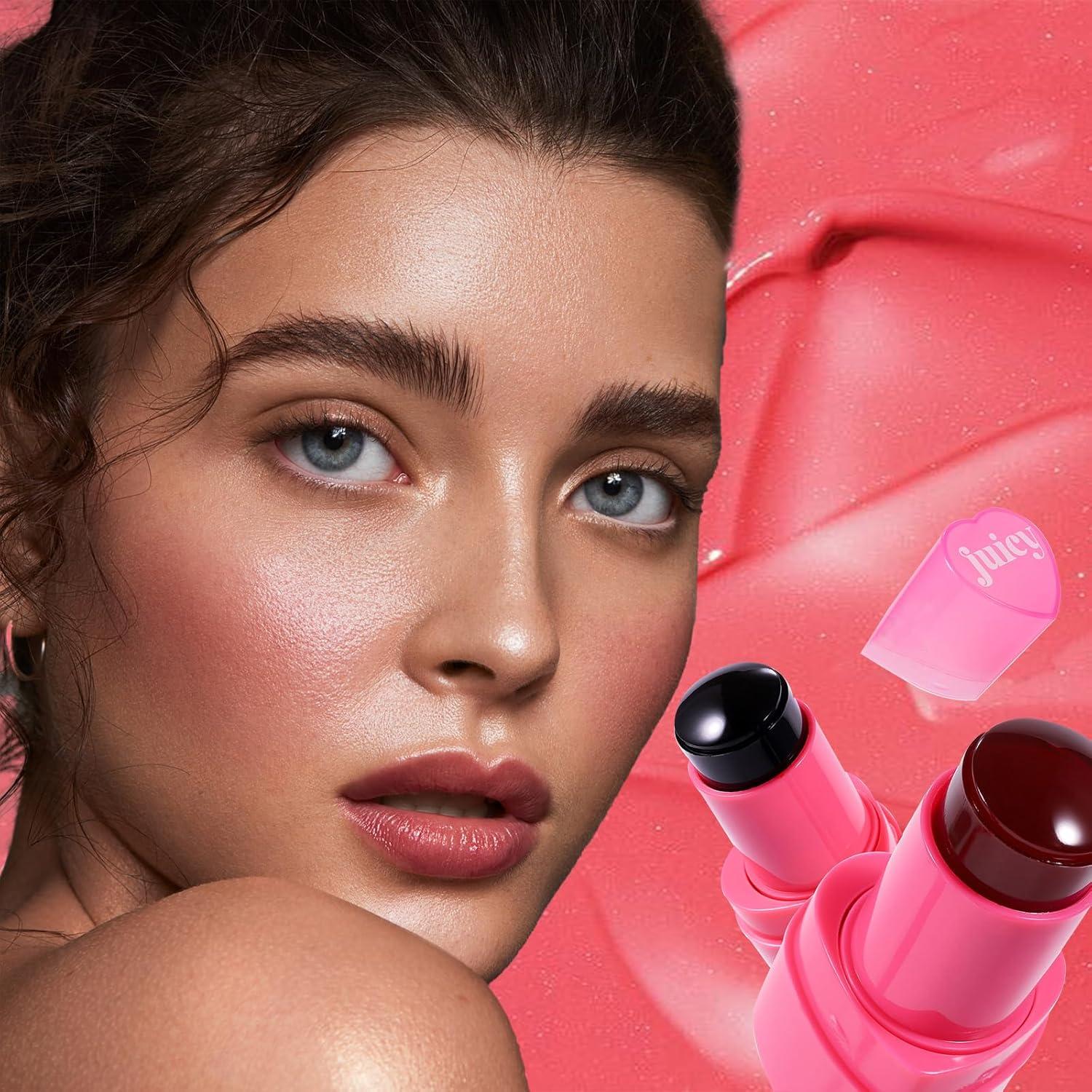 Rubor Gelatinoso Multifuncional Qawnfy 32g - Ojos, Mejillas, Labios