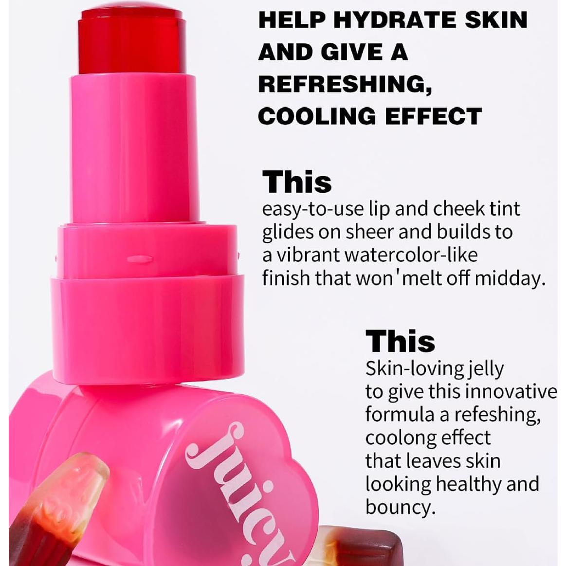 Tinte de Gel Multiusos Tiejdhr 9g - Labios, Mejillas y Ojos