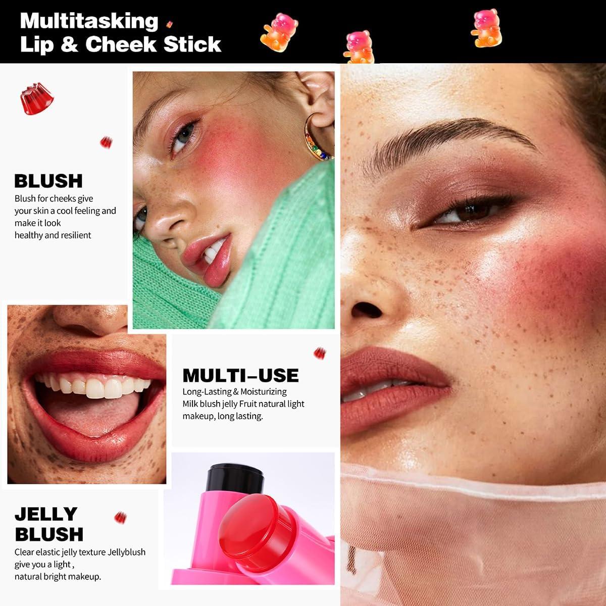 Tinte de Gel Multiusos Tiejdhr 9g - Labios, Mejillas y Ojos