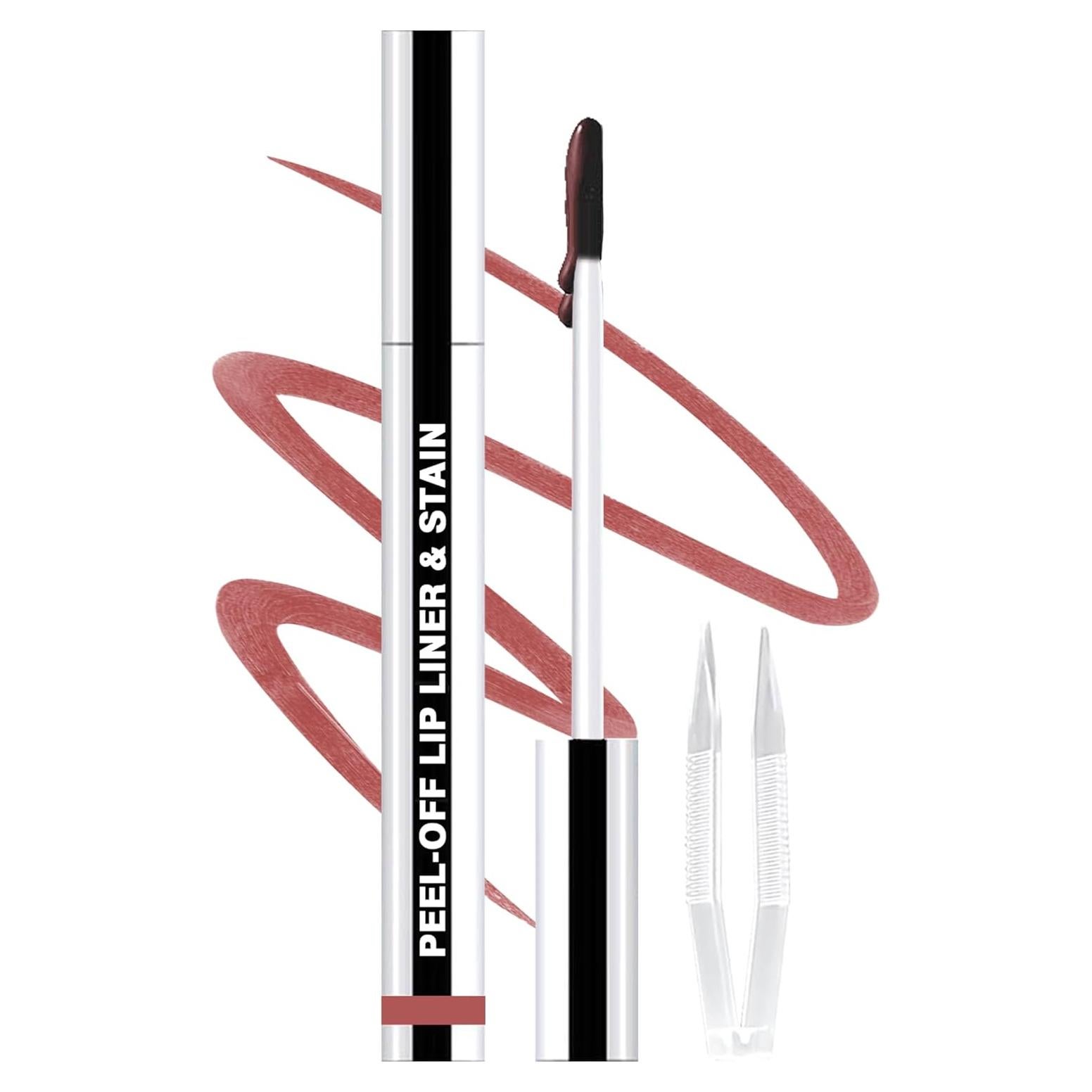 Tinte de Labios Peel Off QCMME Rosa Pink 3.54 ml Larga Duración