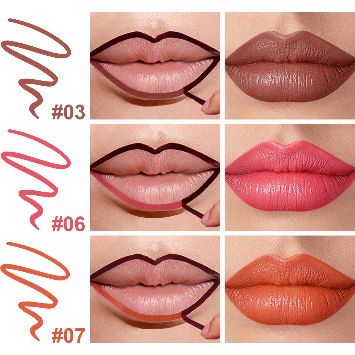 Tinte de Labios Peel Off Lezero 3 Colores 3.54 ml Larga Duración