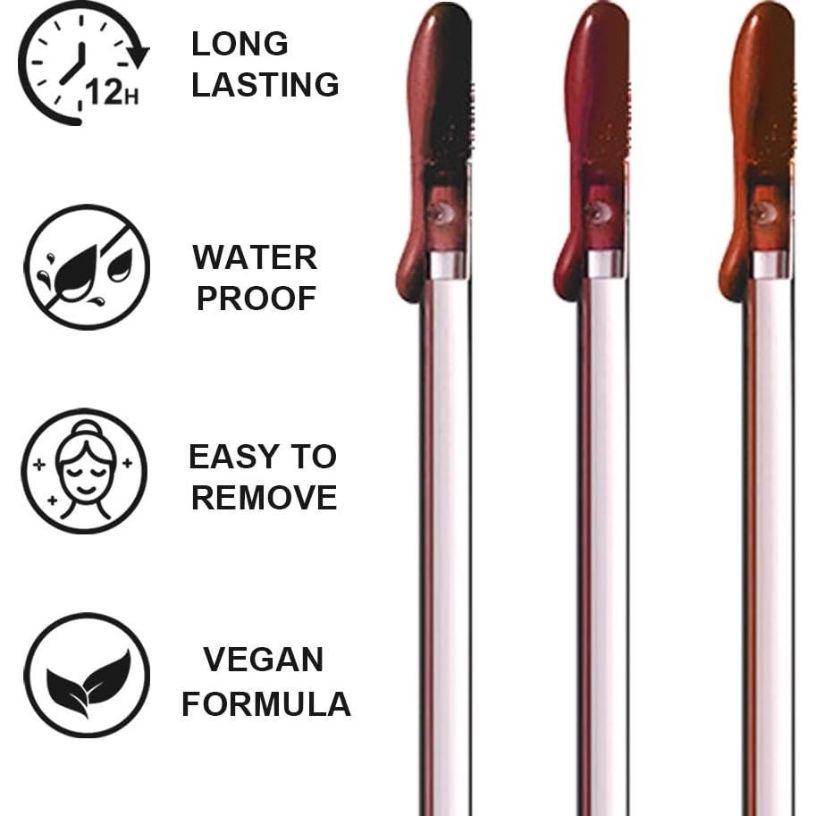 Tinte de Labios Peel Off Lezero 3 Colores 3.54 ml Larga Duración