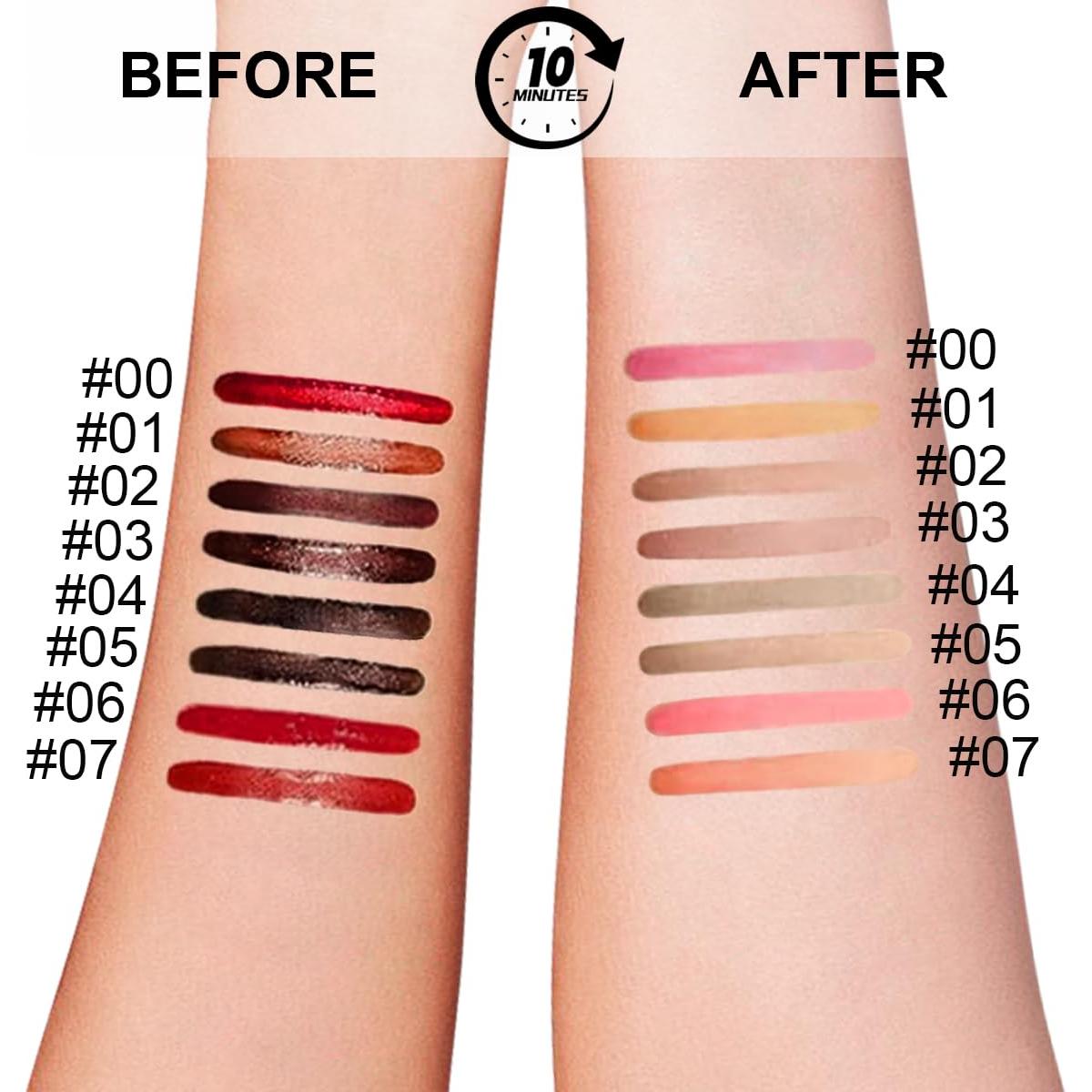 Tinte de Labios Peel Off Lezero 3 Colores 3.54 ml Larga Duración