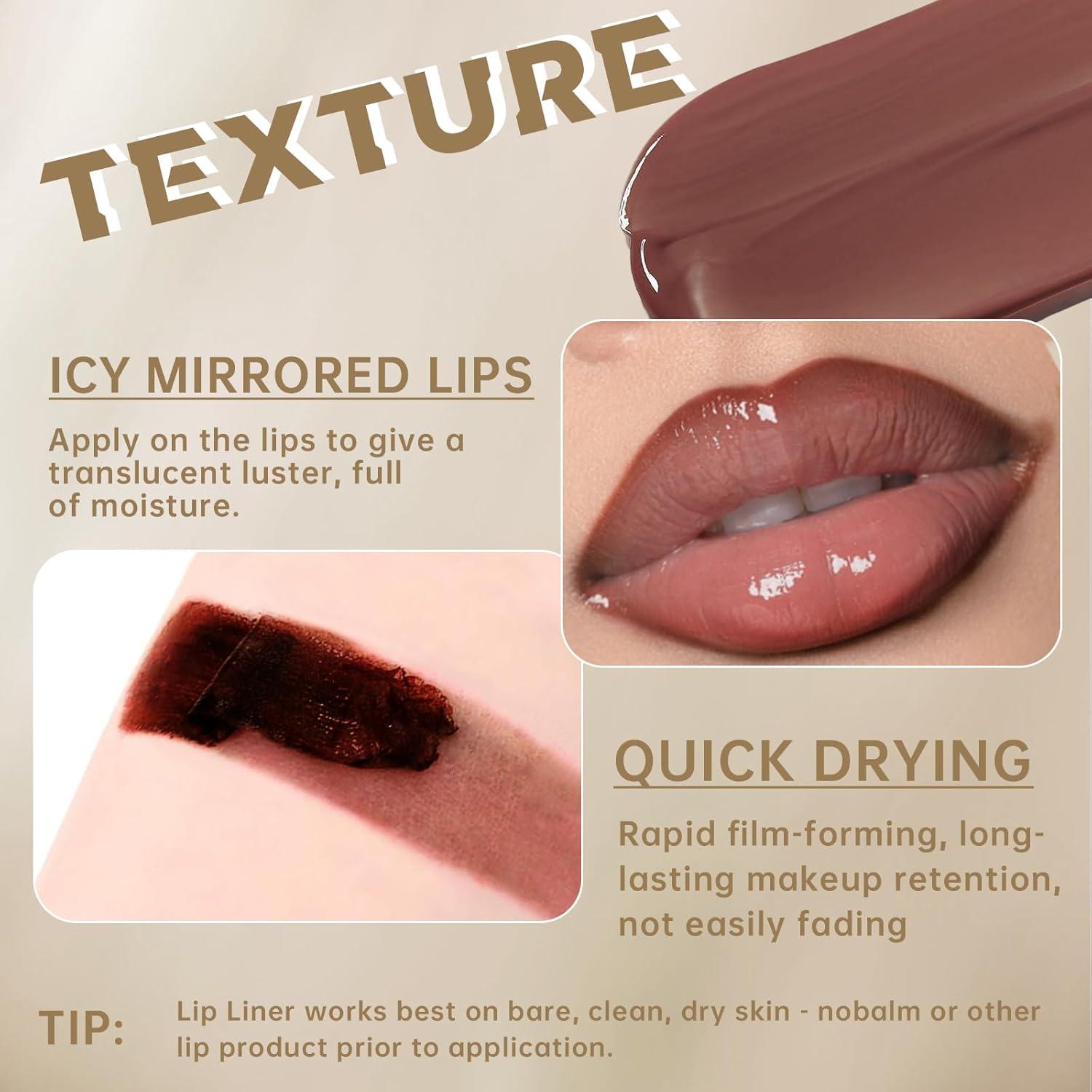 Tinte Labial Peel Off y Brillo Labial Nude - Combo Hidratante