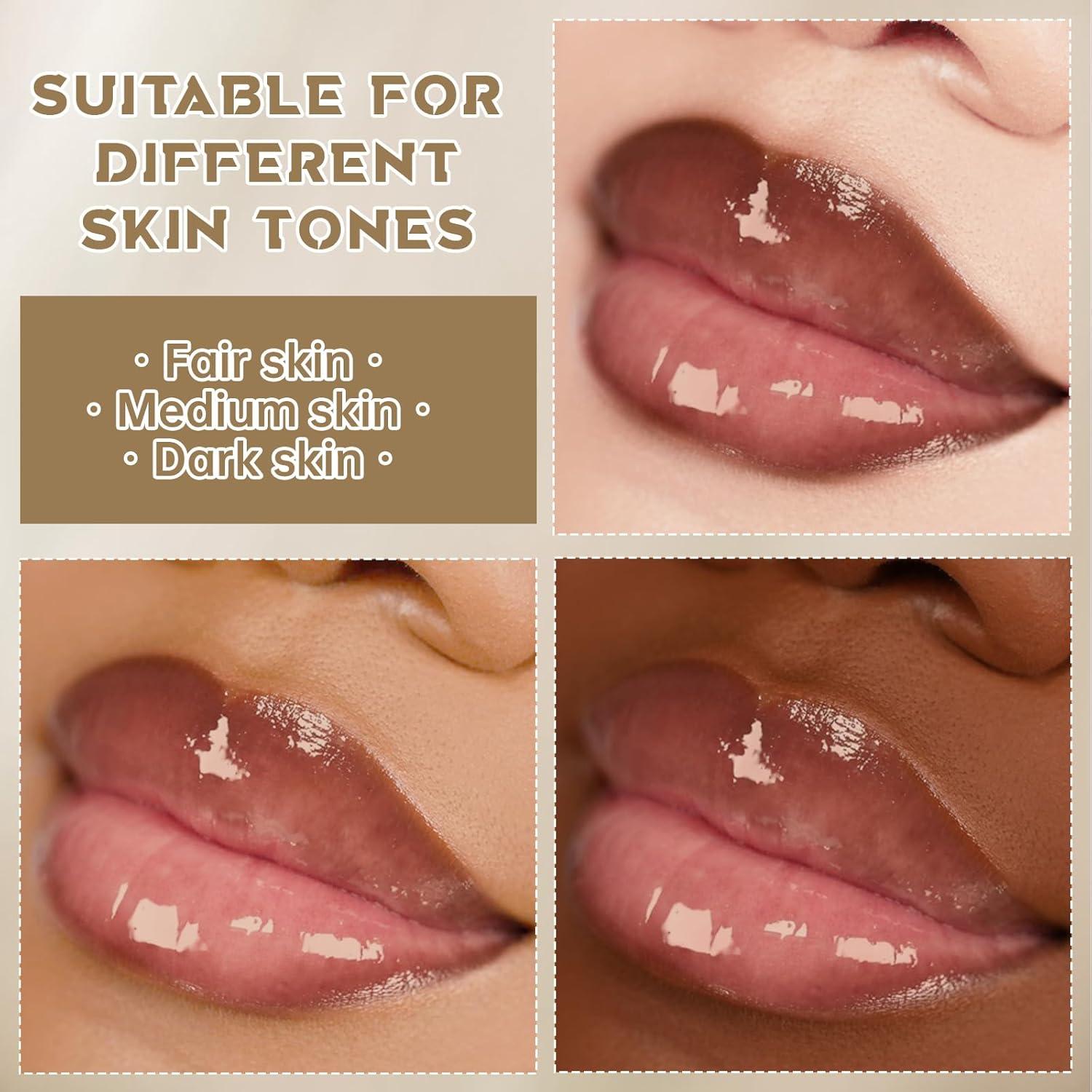 Tinte Labial Peel Off y Brillo Labial Nude - Combo Hidratante