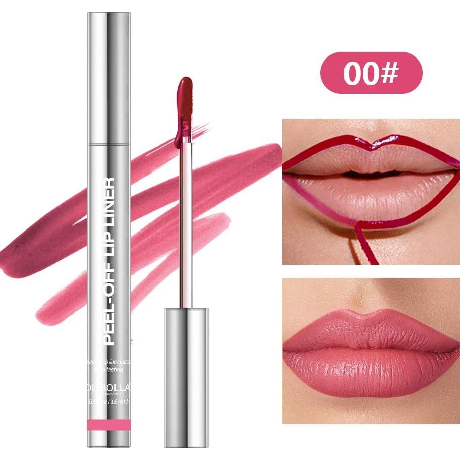 Juego de 4 Lápices Labiales Peel Off BANGFENG - Mate, Hidratantes