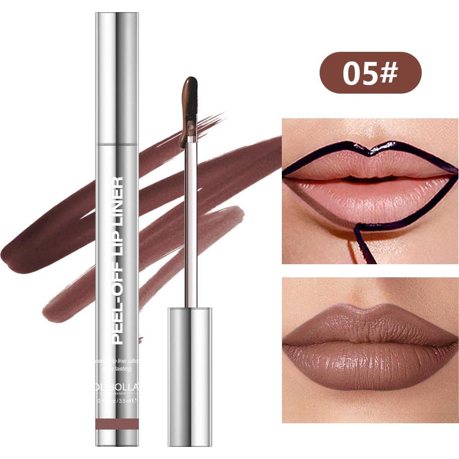 Juego de 4 Lápices Labiales Peel Off BANGFENG - Mate, Hidratantes