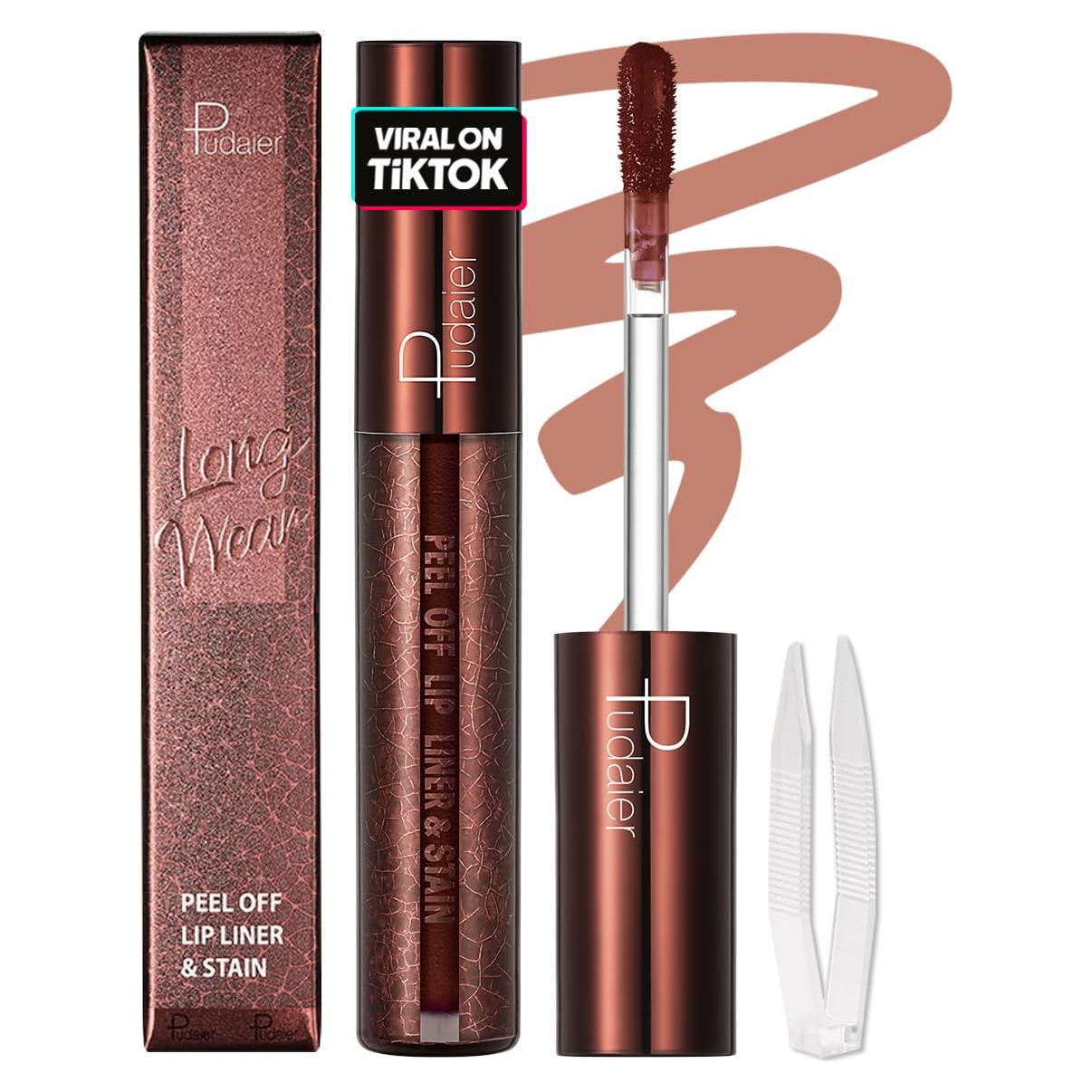 Tinte de Labios Peel Off Lezero TEORÍA #5 Mate Alta Pigmentación