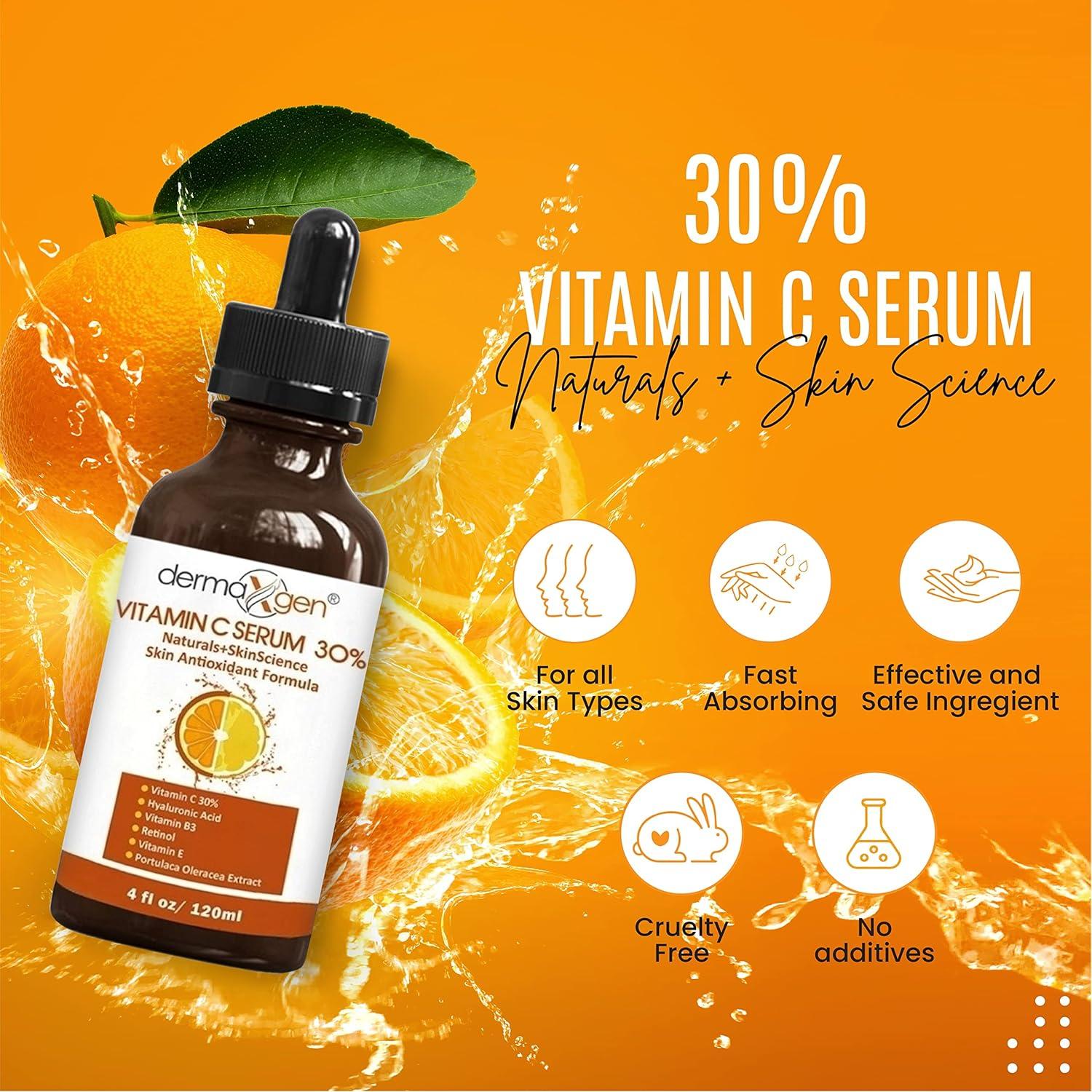 Suero Antienvejecimiento Vitamina C 30% Naturals+SkinScience 118ml