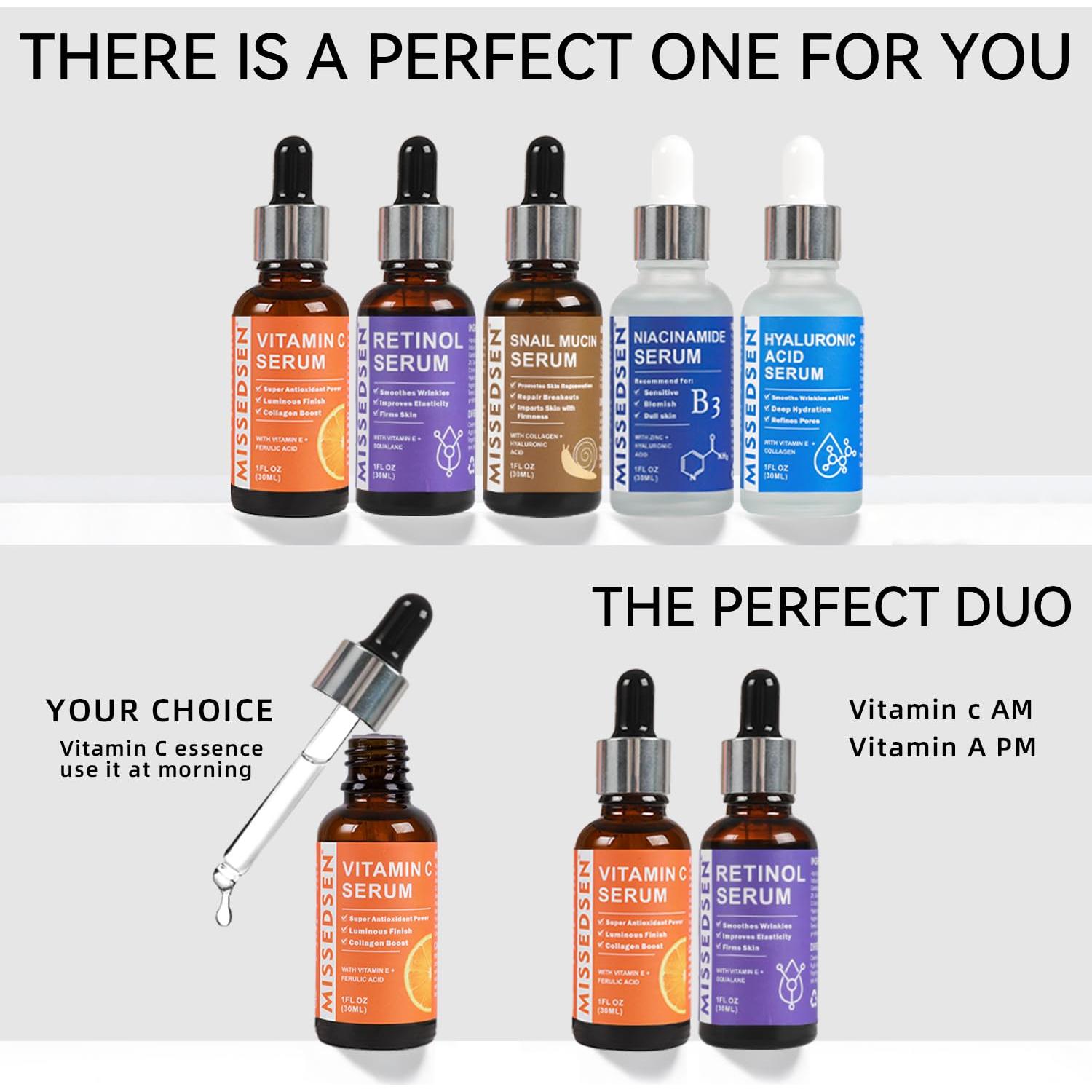 Suero de Vitamina C en Barra MISSEDSEN - 5 Piezas 28.35 g