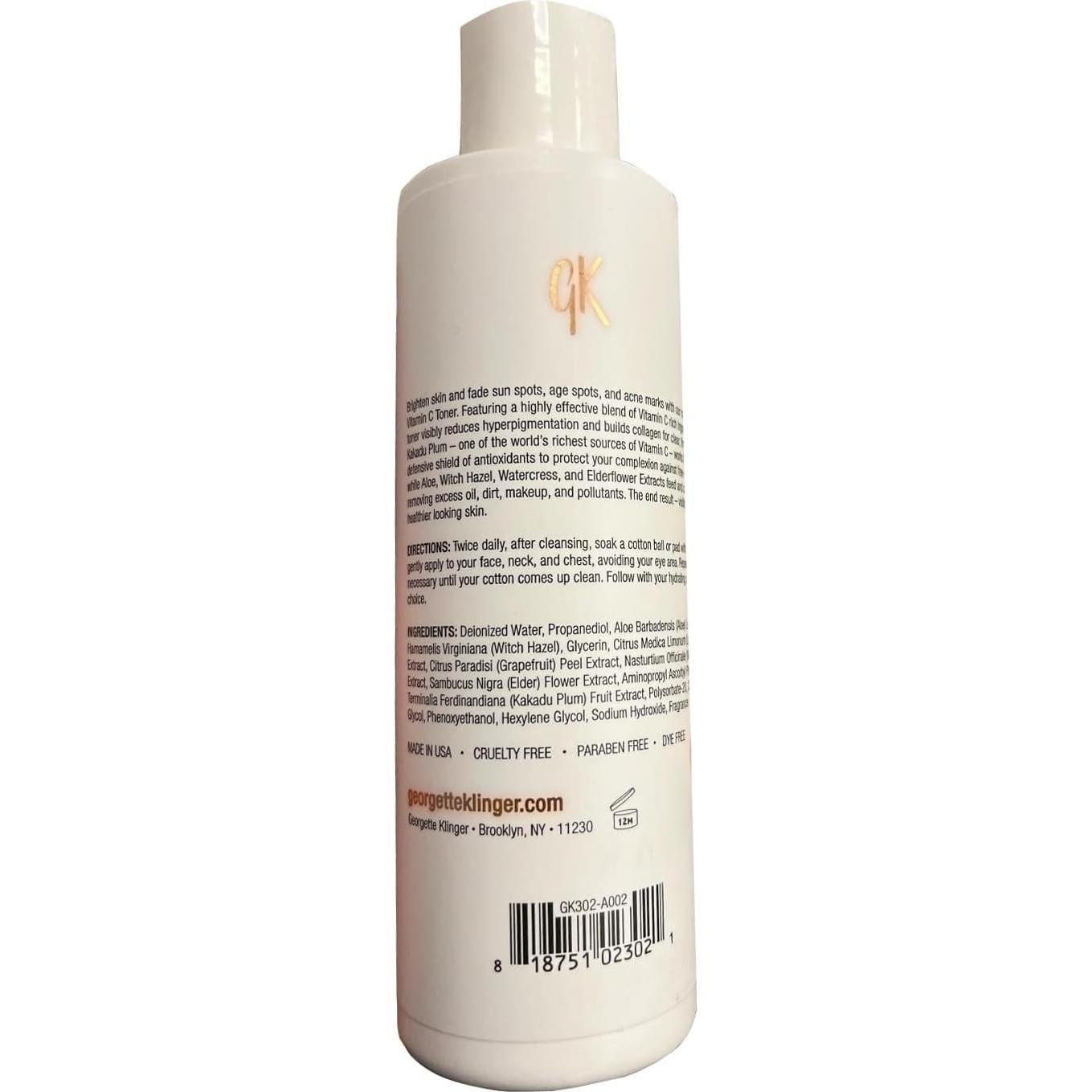 Tónico Facial Georgette Klinger Vitamina C 190.5 g - Aclara y Revitaliza