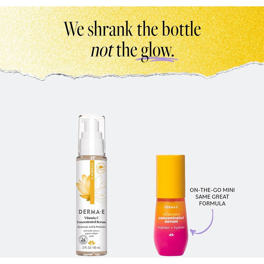 Suero Facial Vitamina C DERMA E 28g - Hidratante Natural