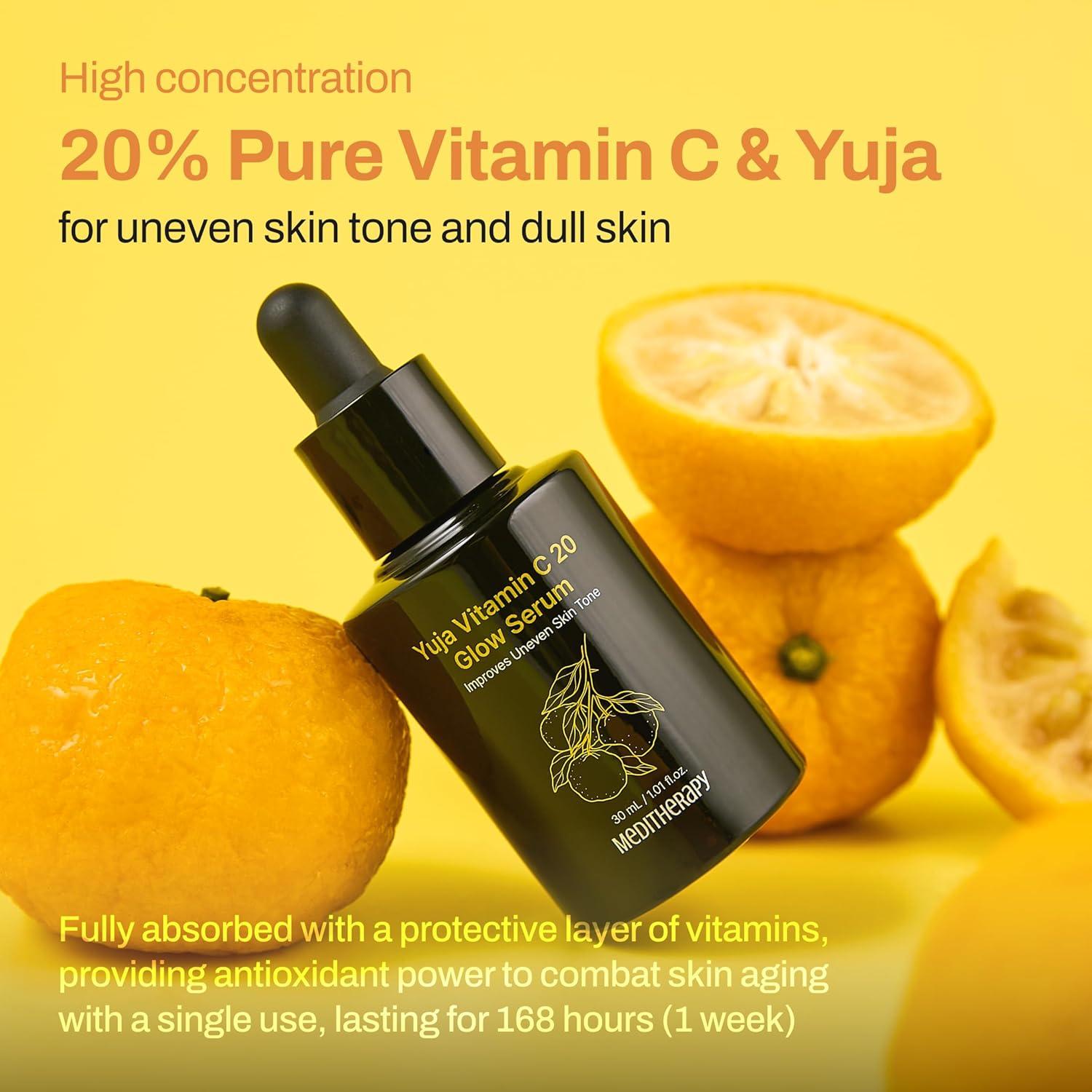 Sérum de Brillo Yuja Vitamina C 20 - 30 ml Coreano
