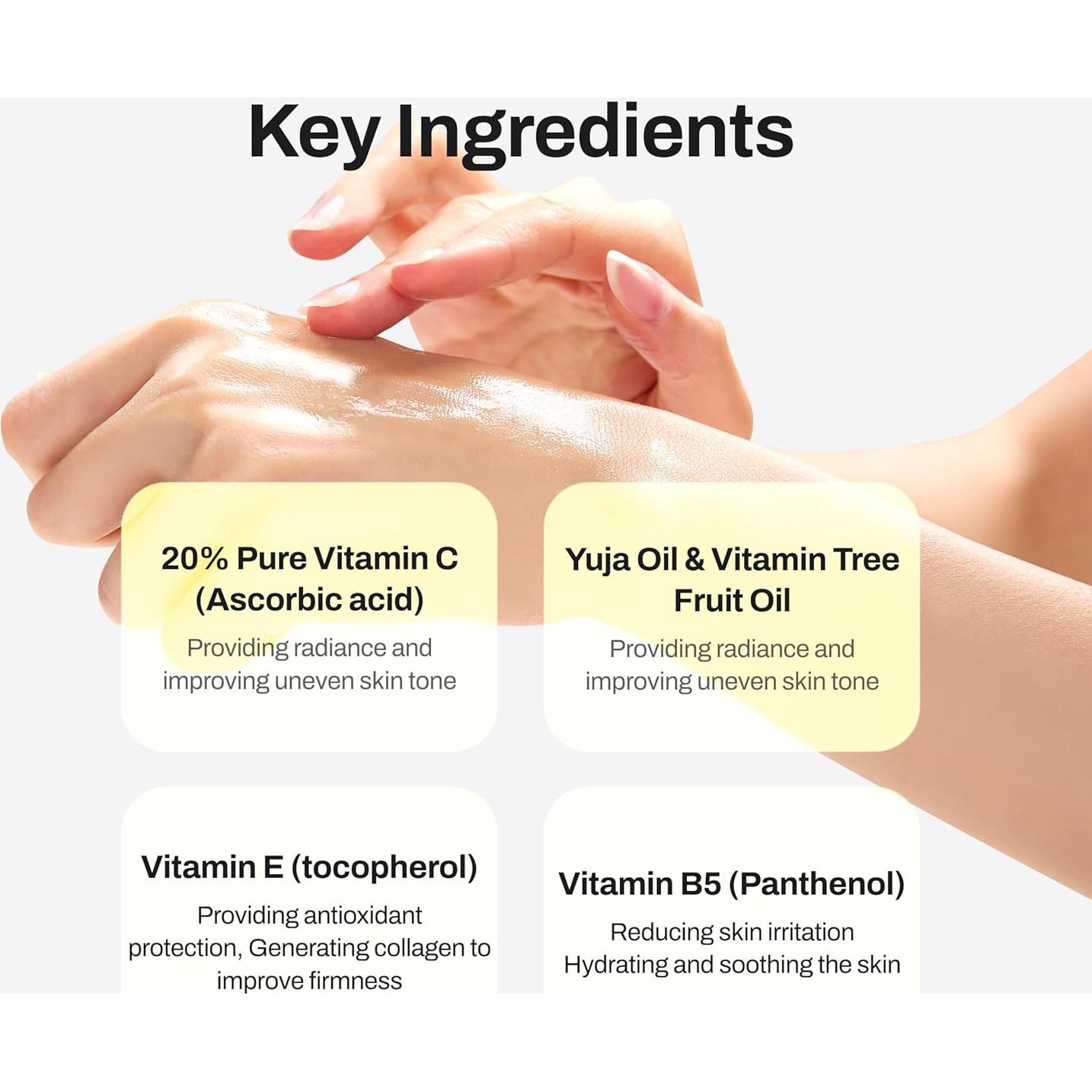 Sérum de Brillo Yuja Vitamina C 20 - 30 ml Coreano