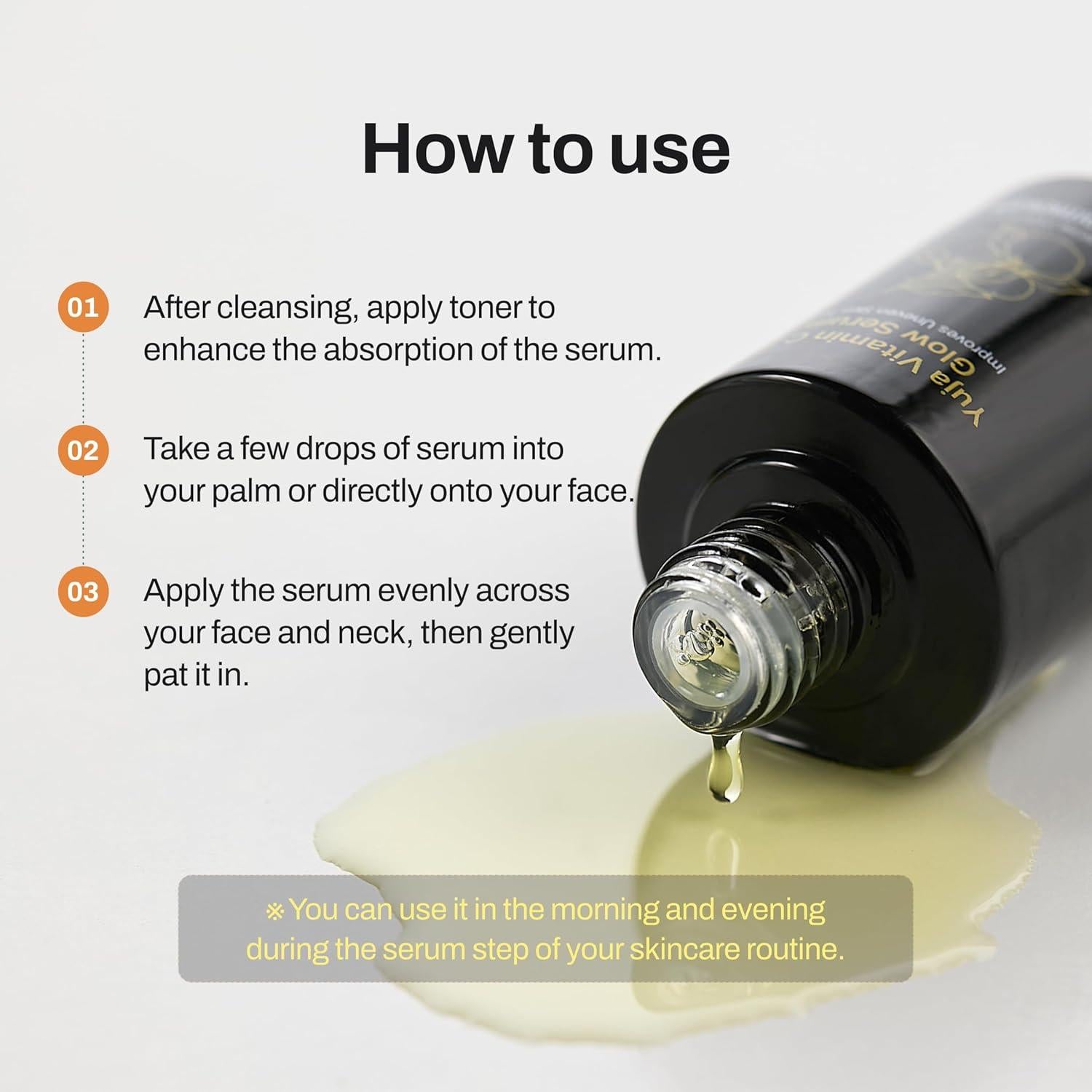 Sérum de Brillo Yuja Vitamina C 20 - 30 ml Coreano