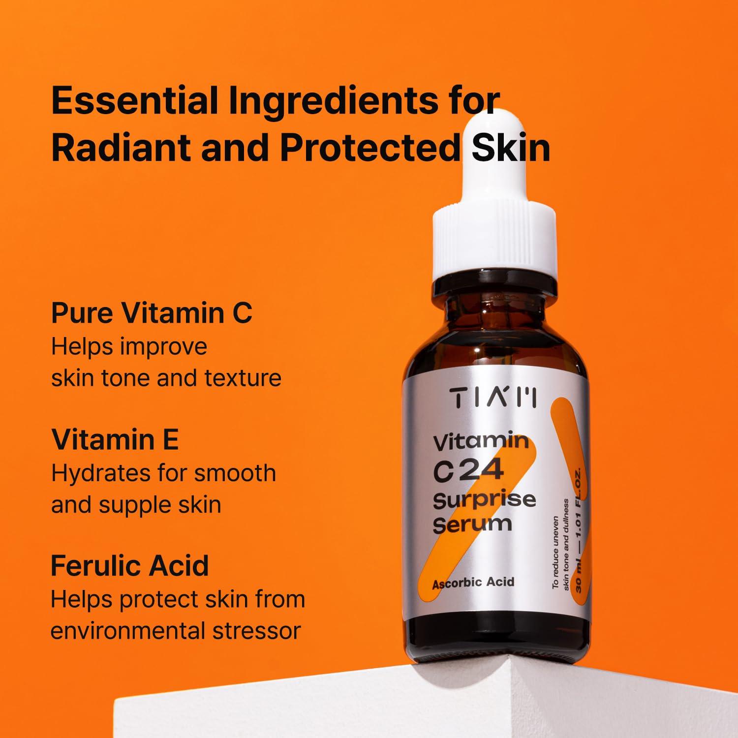 Suero de Vitamina C TIA'M 30 ml Antienvejecimiento y Brillo