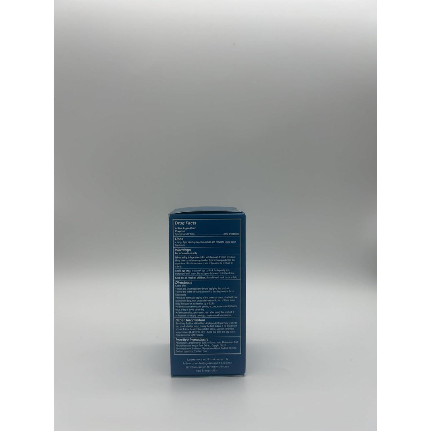 Suero de Ácido Salicílico Naturium 2% 28.35 g - Tratamiento Imperfecciones