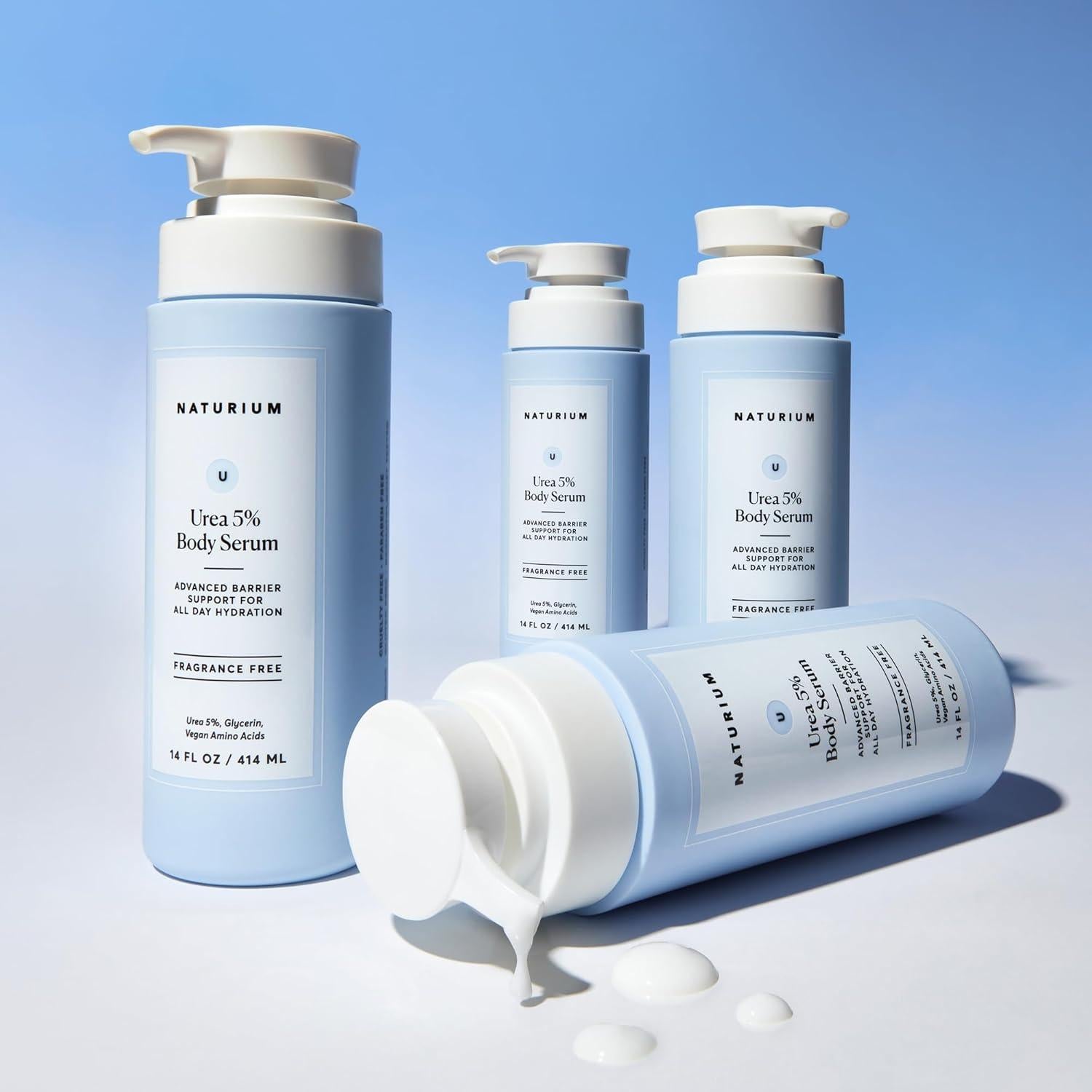 Suero Corporal Hidratante Naturium 5% Urea 396 g Vegano