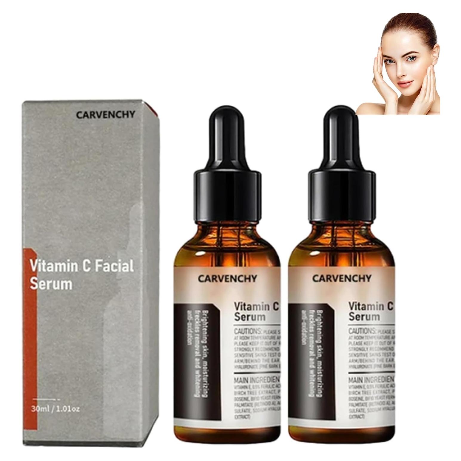 Suero Facial de Vitamina C Carvenchy 30ml Hidratante Antienvejecimiento
